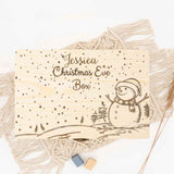 Boîte Rangement Noël Bois