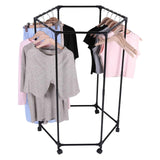 Porte-vêtements sur Roulettes