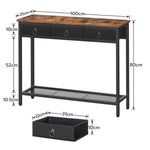 Table Console Tiroirs