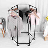 Porte-vêtements sur Roulettes