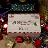 Boîte Rangement Noël Bois